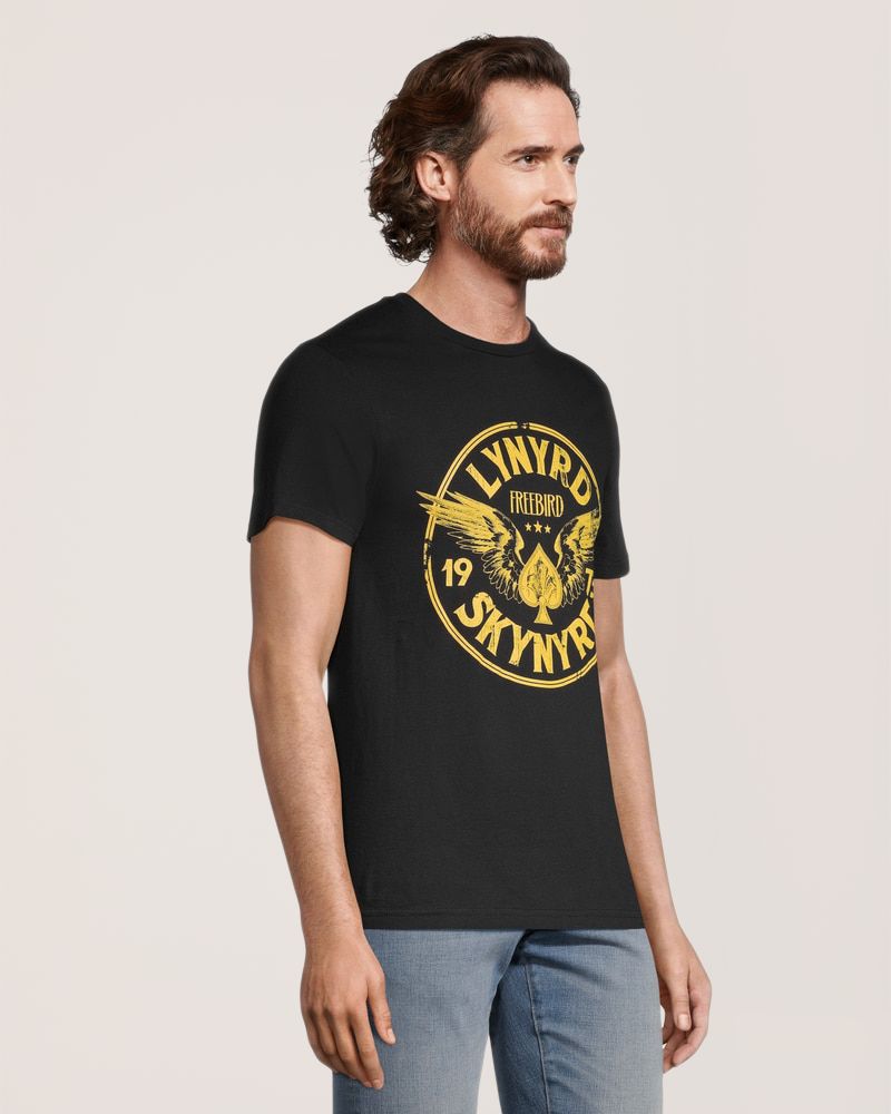 T-shirt graphique rétro pour hommes, Lynyrd Skynyrd Freebird