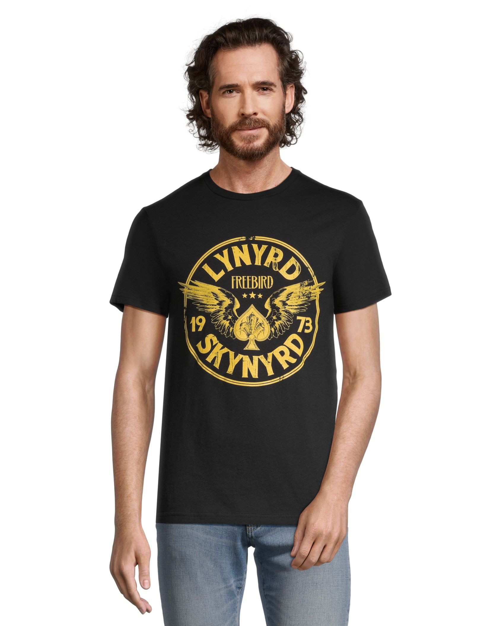 Logo T-Shirts Men's Lynyrd Skynyrd Feebird Graphic Vintage T Shirt | Marks