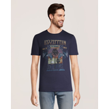 Logo T-Shirts Men's Led Zeppelin Inglewood Graphic Vintage T-Shirt Front_Flat