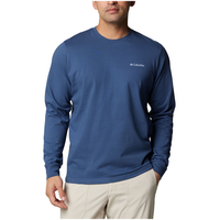Columbia Men's Explorers Canyon Long Sleeve Graphic T Shirt Front_Flat