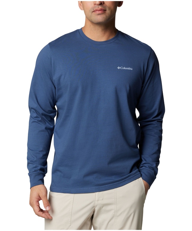 Columbia Men's Explorers Canyon Long Sleeve Graphic T Shirt