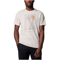 T-shirt graphique pour hommes, Linear Drifts, Columbia Front_Flat