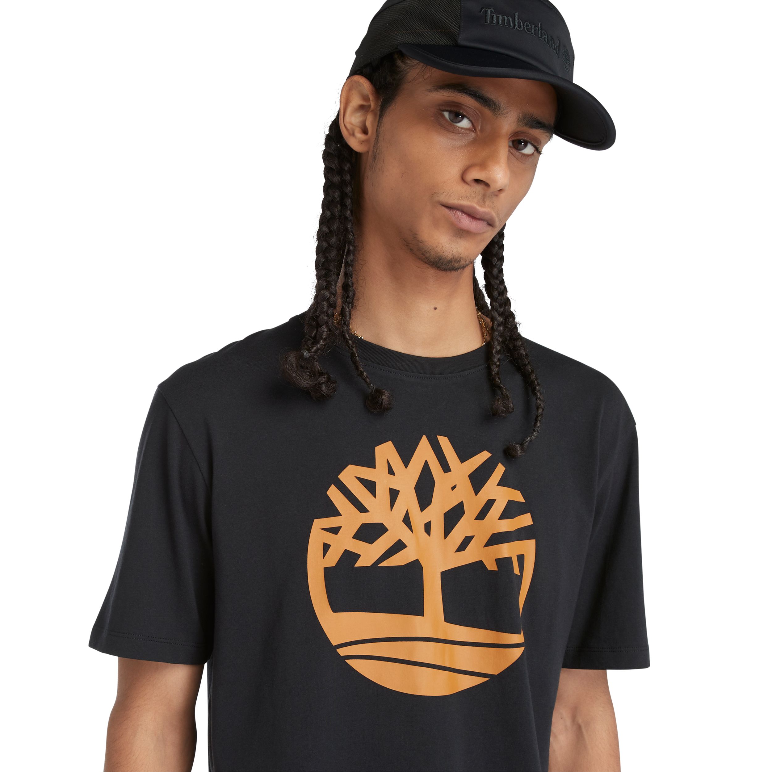 T-shirt graphique à logo d’arbre pour hommes, Timberland