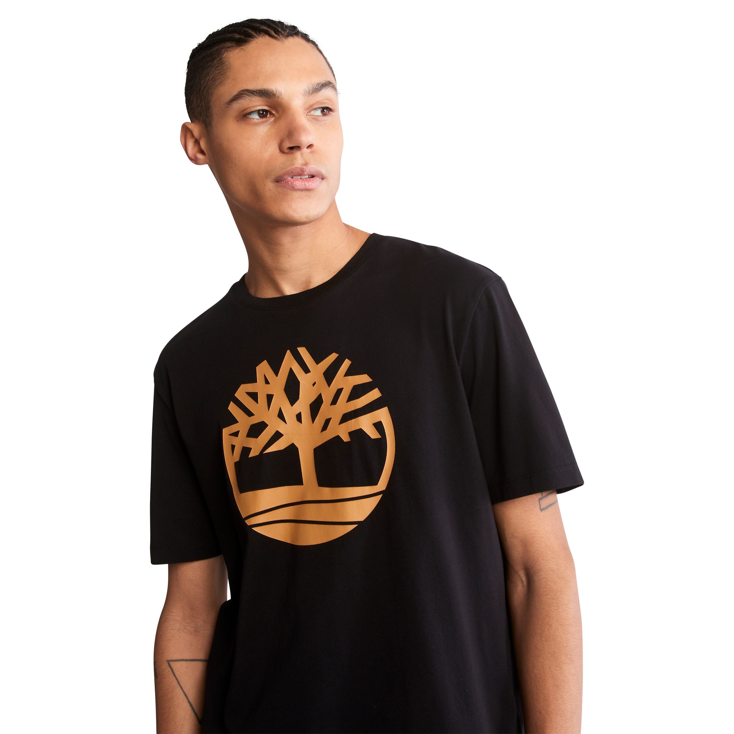 T-shirt graphique à logo d’arbre pour hommes, Timberland