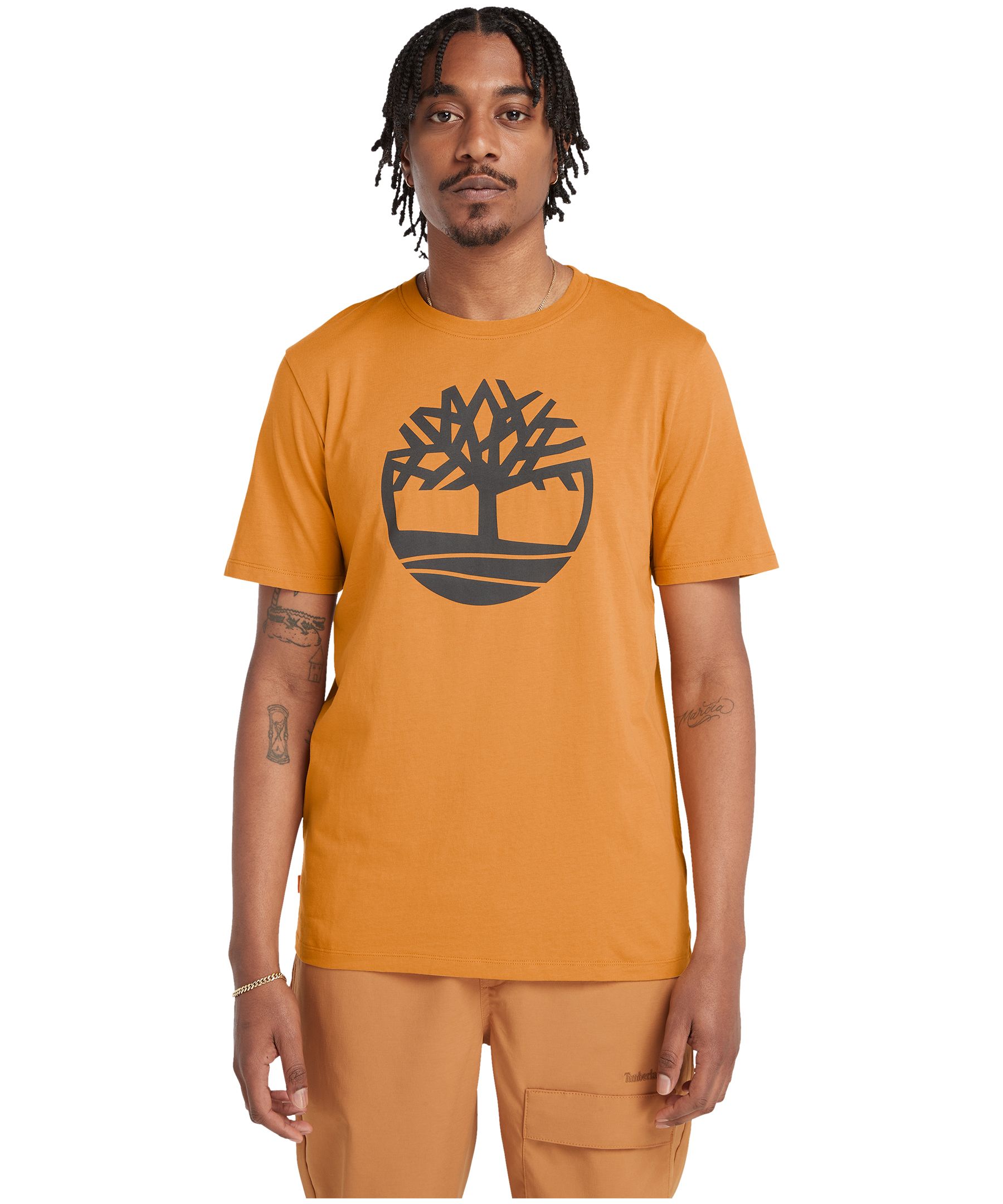 T-shirt graphique à logo d’arbre pour hommes, Timberland