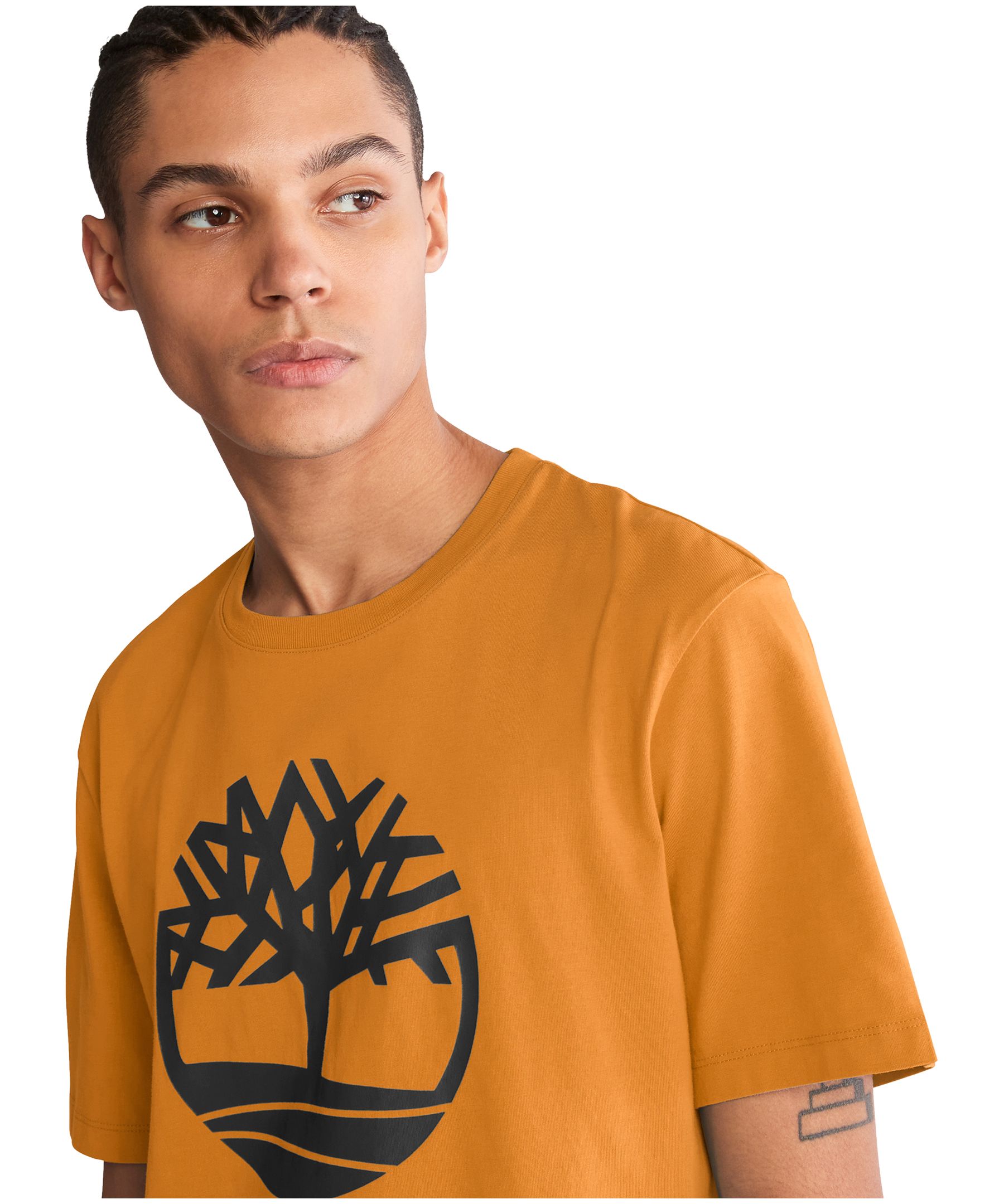 T-shirt graphique à logo d’arbre pour hommes, Timberland