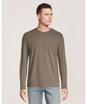 T-shirt extensible à col ras du cou pour hommes, Denver Hayes