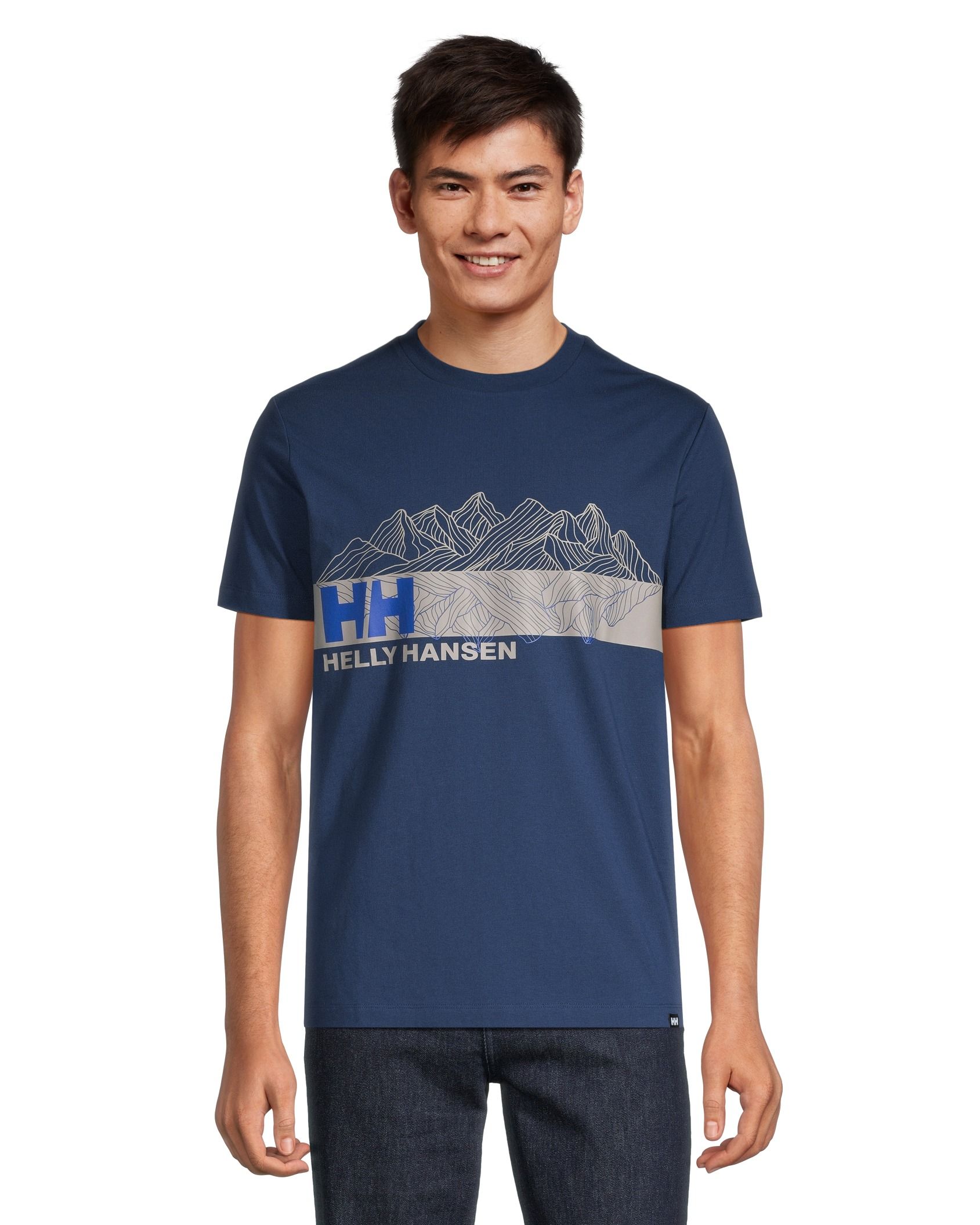 Helly Hansen Men's Mountain Peaks Short-Sleeve Graphic T-Shirt