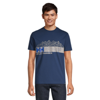 Helly Hansen Men's Mountain Peaks Short-Sleeve Graphic T-Shirt Front_Flat