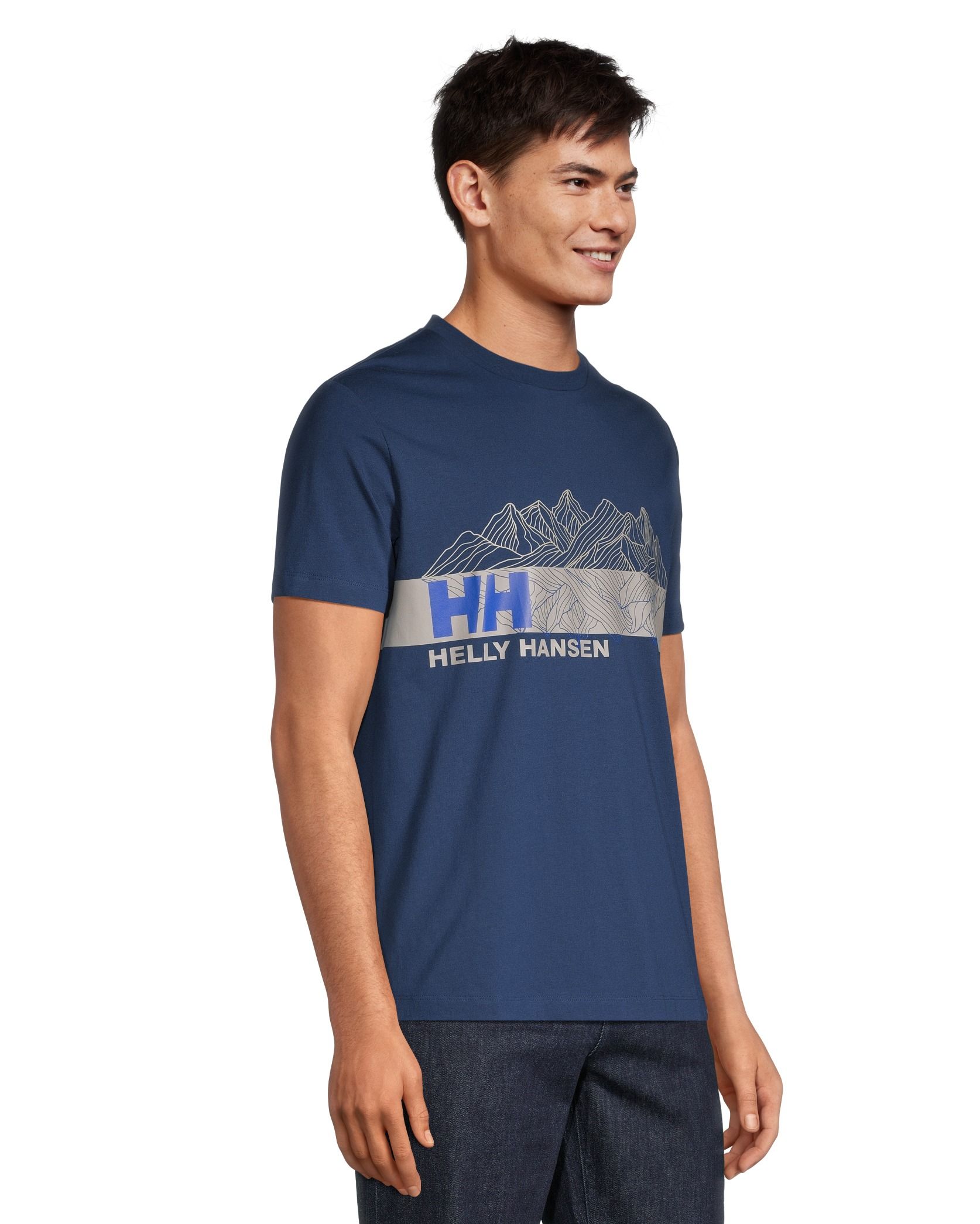 Helly Hansen Men's Mountain Peaks Short-Sleeve Graphic T-Shirt
