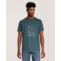 Helly Hansen Men's Mountain Sunset Graphic T-Shirt Front_Flat