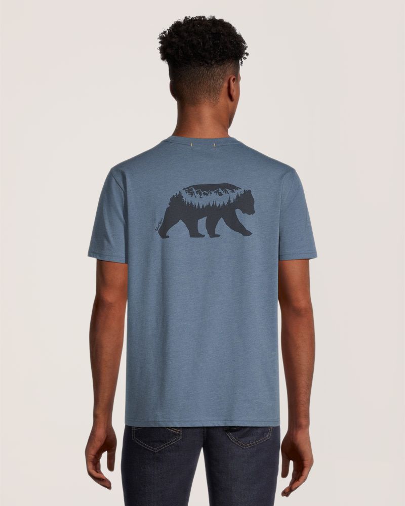 WindRiver Men's Bear Graphic T-Shirt