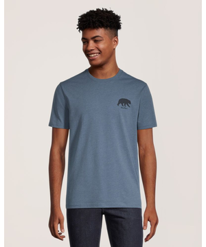 T-shirt à graphique d'ours pour hommes, WindRiver