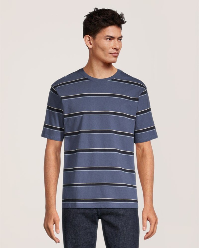 T-shirt de coupe classique 50 lavages à col ras du cou pour hommes, Denver Hayes