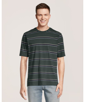 T-shirt de coupe classique 50&nbsp;lavages à col ras du cou pour hommes, Denver Hayes