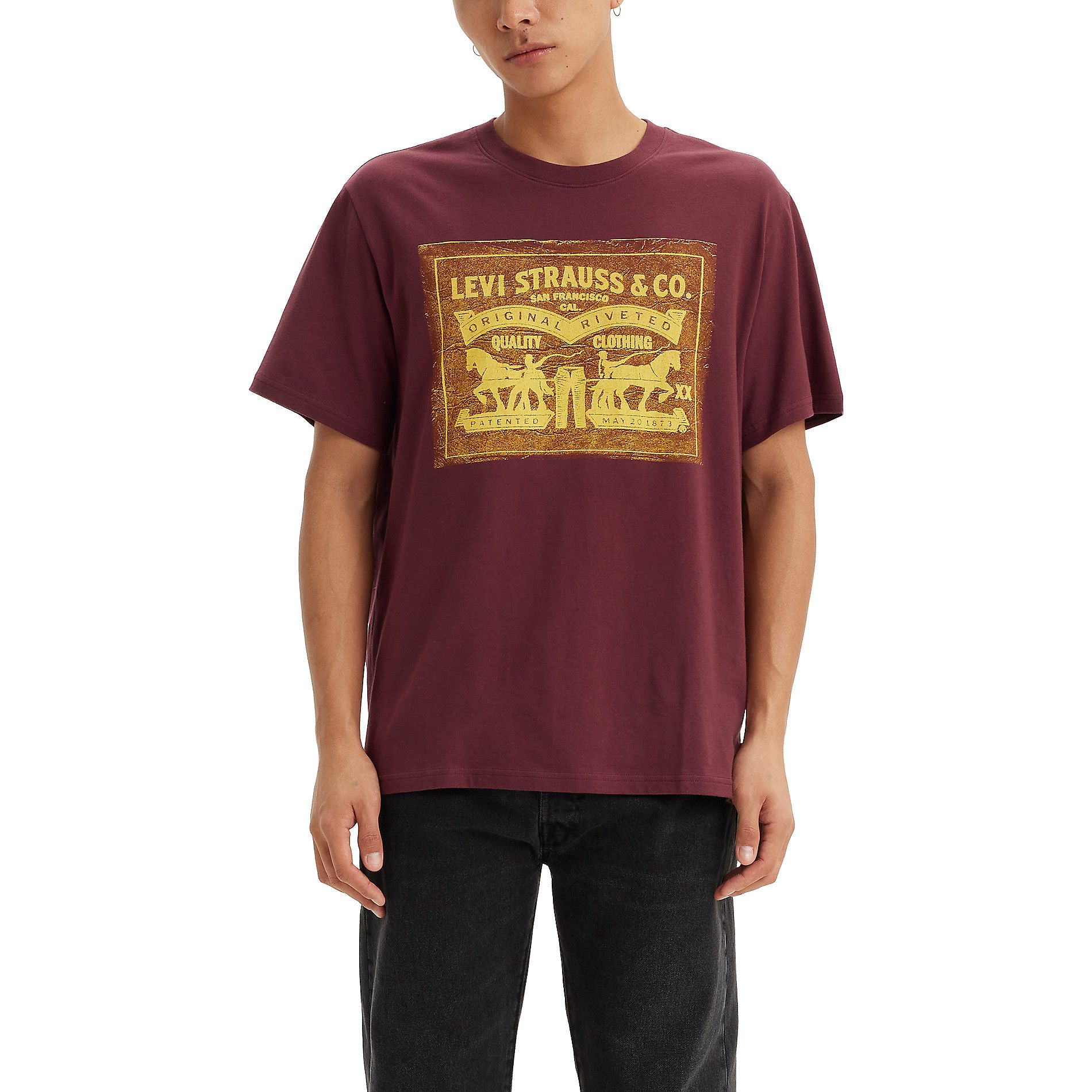 Levi s Men s Archival Patch Graphic T Shirt Marks