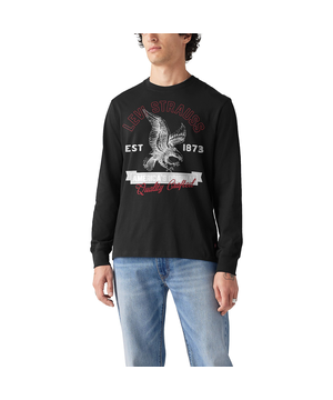 Levi's Men's Eagle Strike Long Sleeve Graphic T Shirt