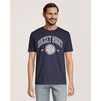 Logo T-Shirt Men's Hockey Night in Canada Graphic T-Shirt Front_Flat