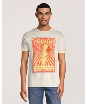 Logo T-Shirt Men's Fender Stamp Graphic T-Shirt