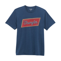 T-shirt graphique pour hommes, Wrangler Front_Flat