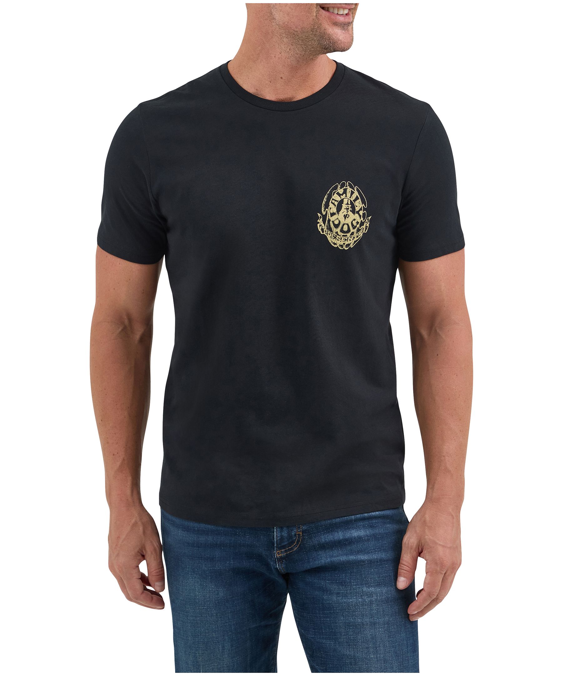 T-shirt avec graphique PI pour hommes, autre moitié chien de famille, Wrangler