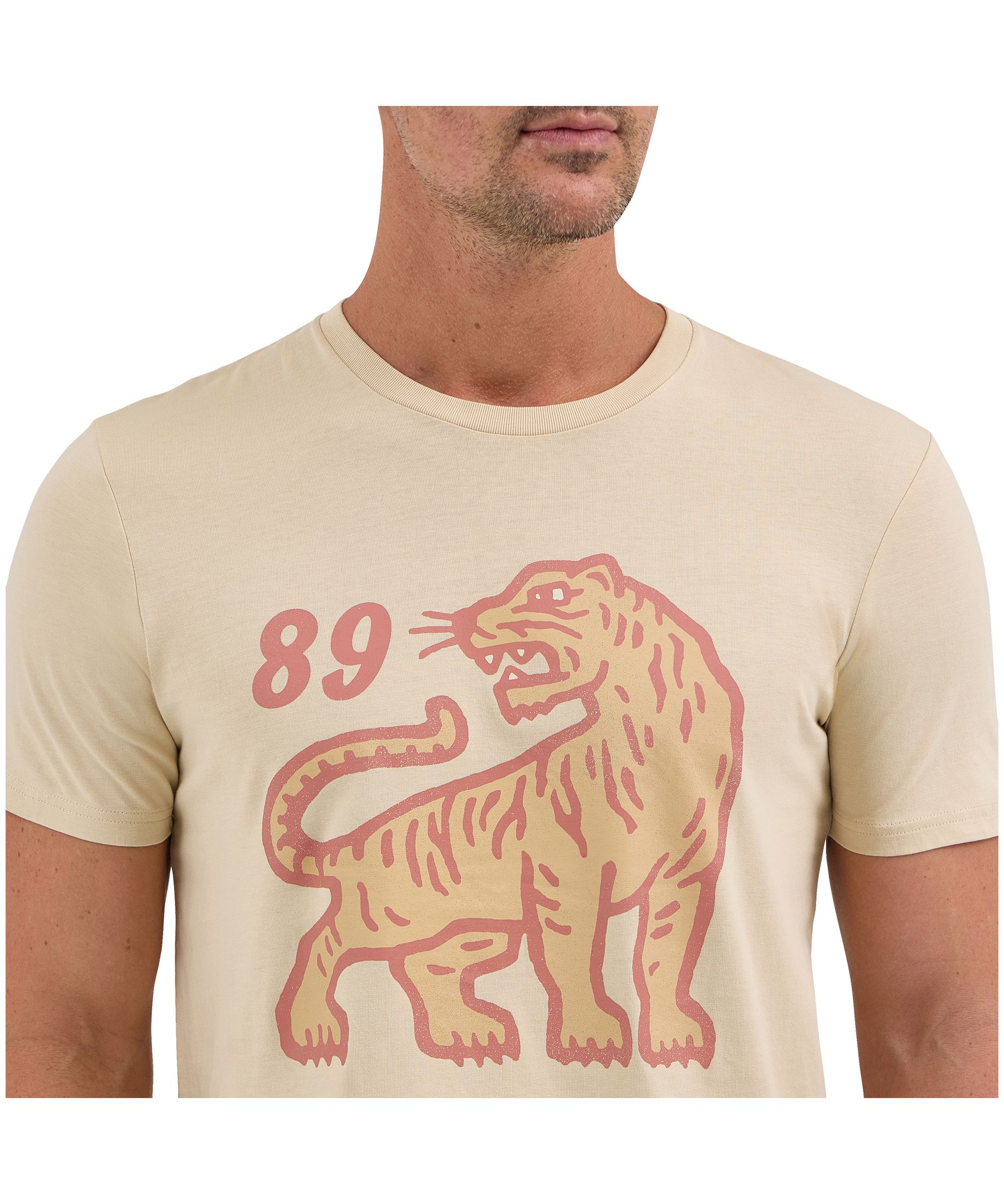 T-shirt graphique PI pour hommes, Tiger 89, Wrangler