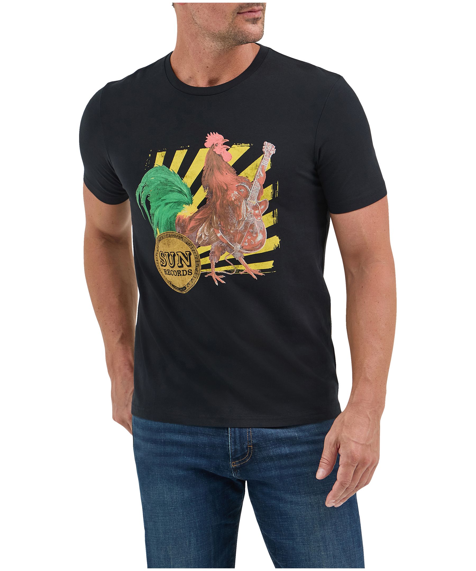 T-shirt avec graphique PI pour hommes, coq Sun Records, Wrangler