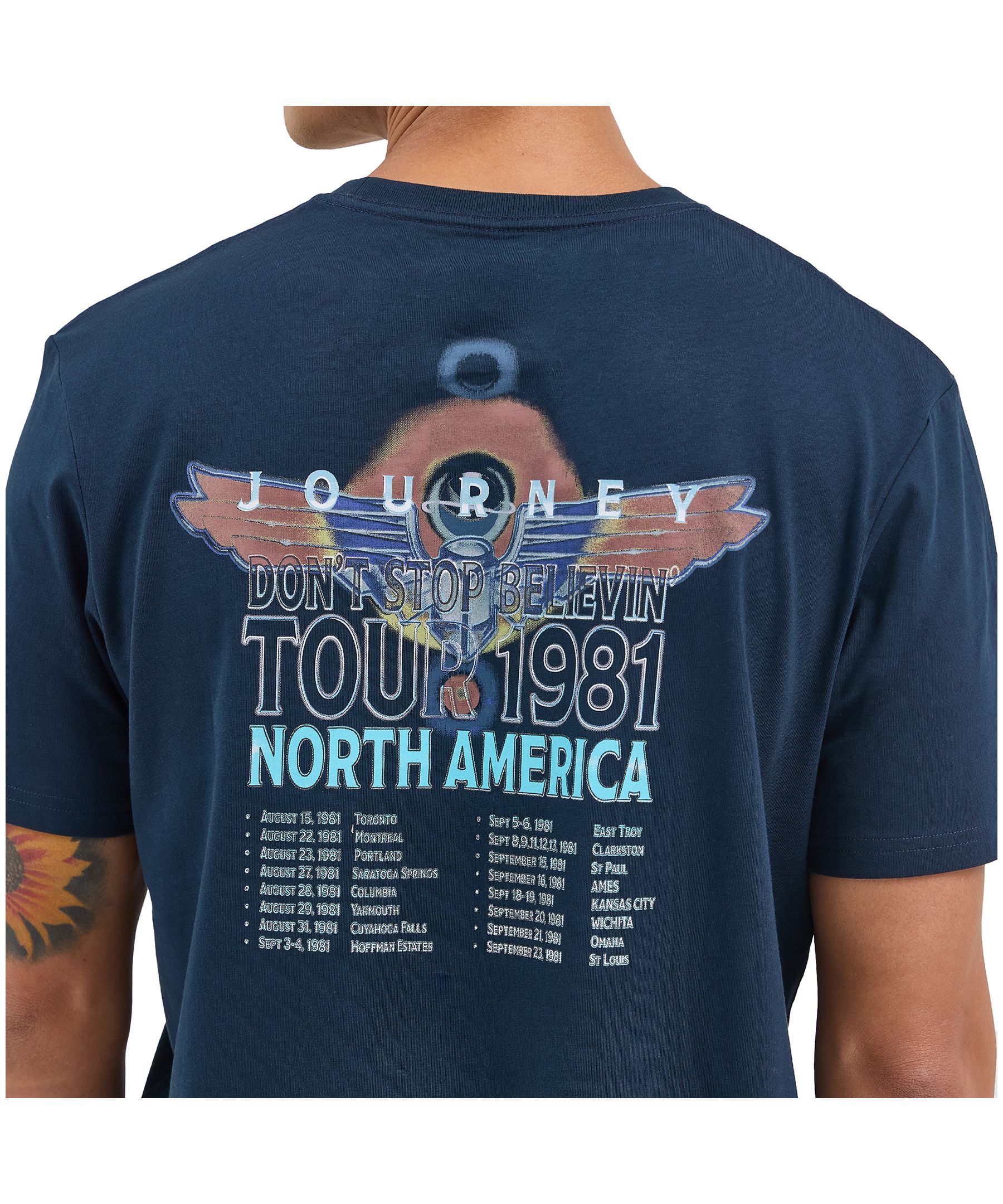 T-shirt graphique pour hommes, Journey&nbsp;1981, Wrangler