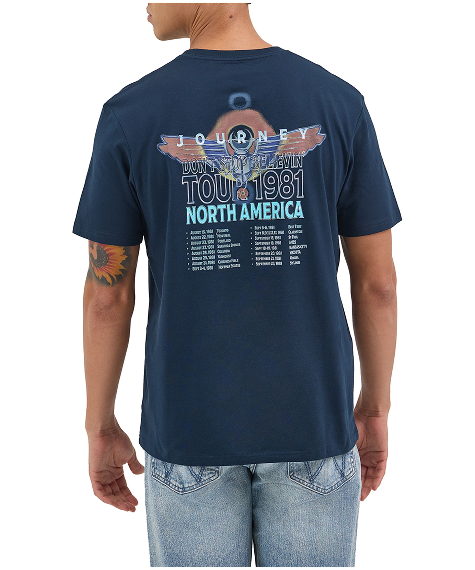 T-shirt graphique pour hommes, Journey&nbsp;1981, Wrangler