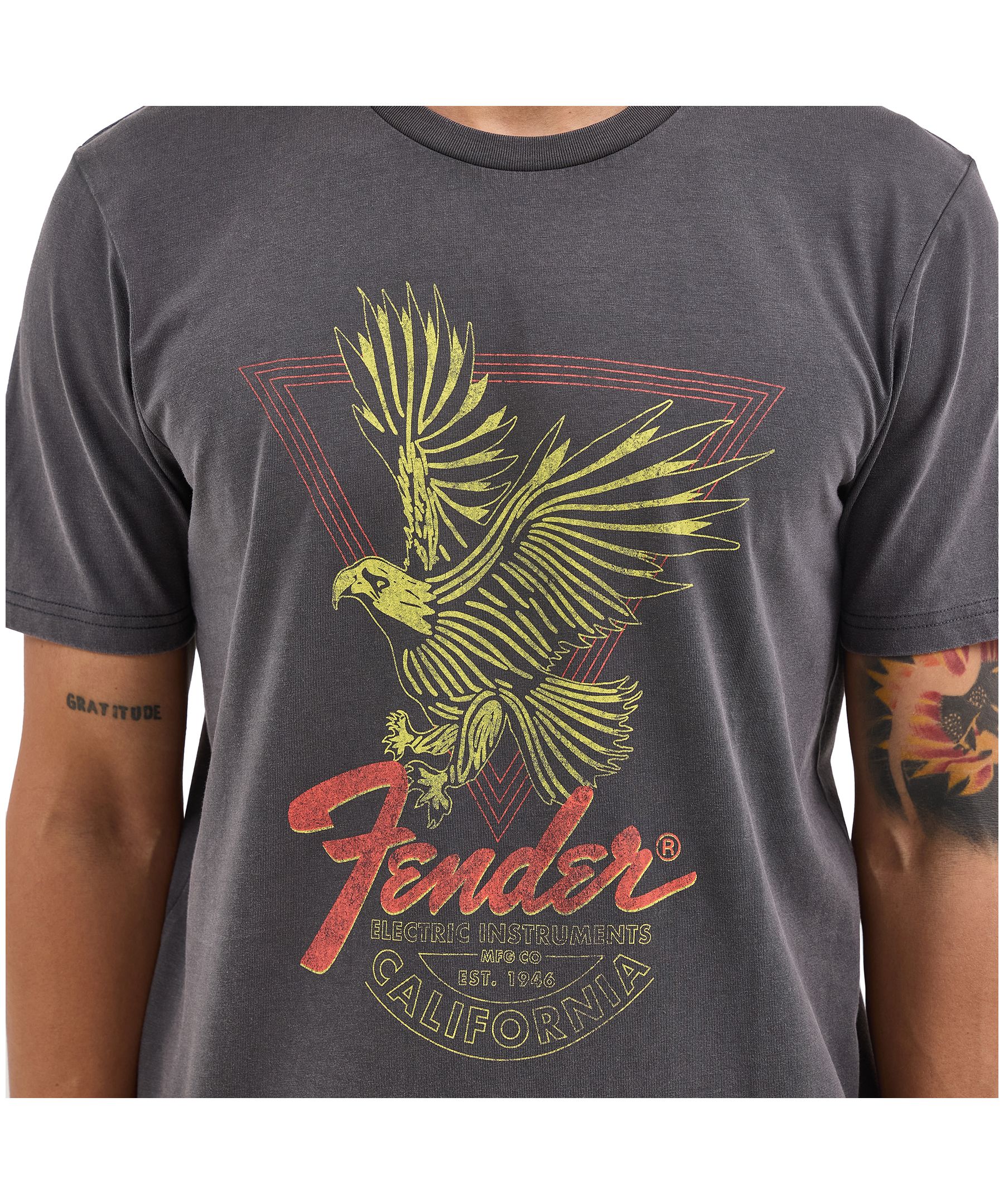 T-shirt graphique pour hommes, Fender et aigle, Wrangler
No CS photo for this one