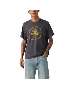 T-shirt graphique à motif de lasso pour hommes, Levi's