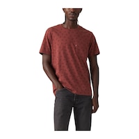Levi's Men's All Over Print Classic T Shirt Front_Flat