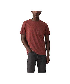 Levi's Men's All Over Print Classic T Shirt