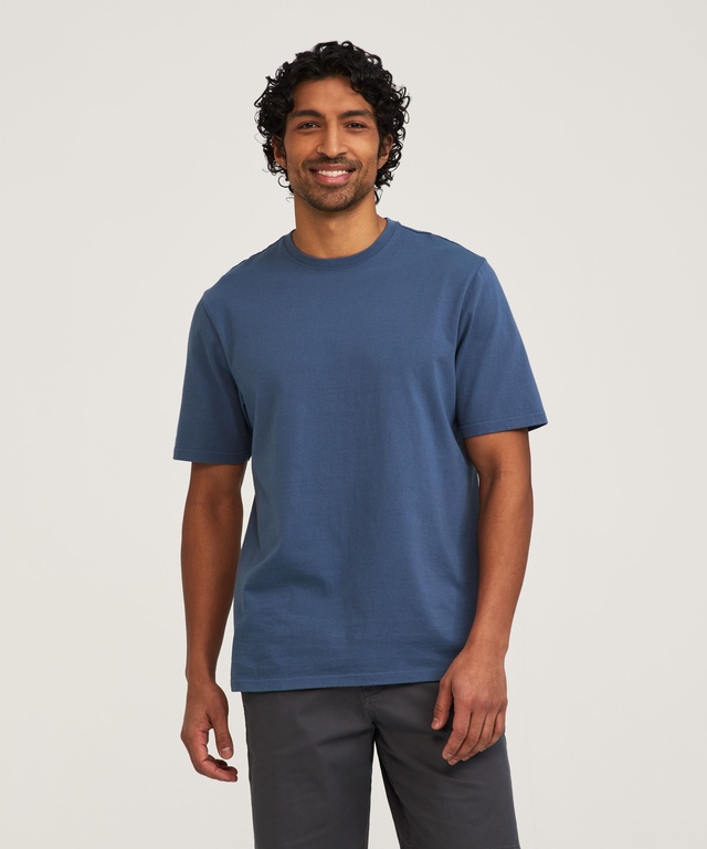 Denver Hayes Men's 50 Wash Classic Fit Crewneck T Shirt