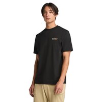 Timberland Men's Rugged Active Gear Back Graphic T Shirt Front_Angled_Left
