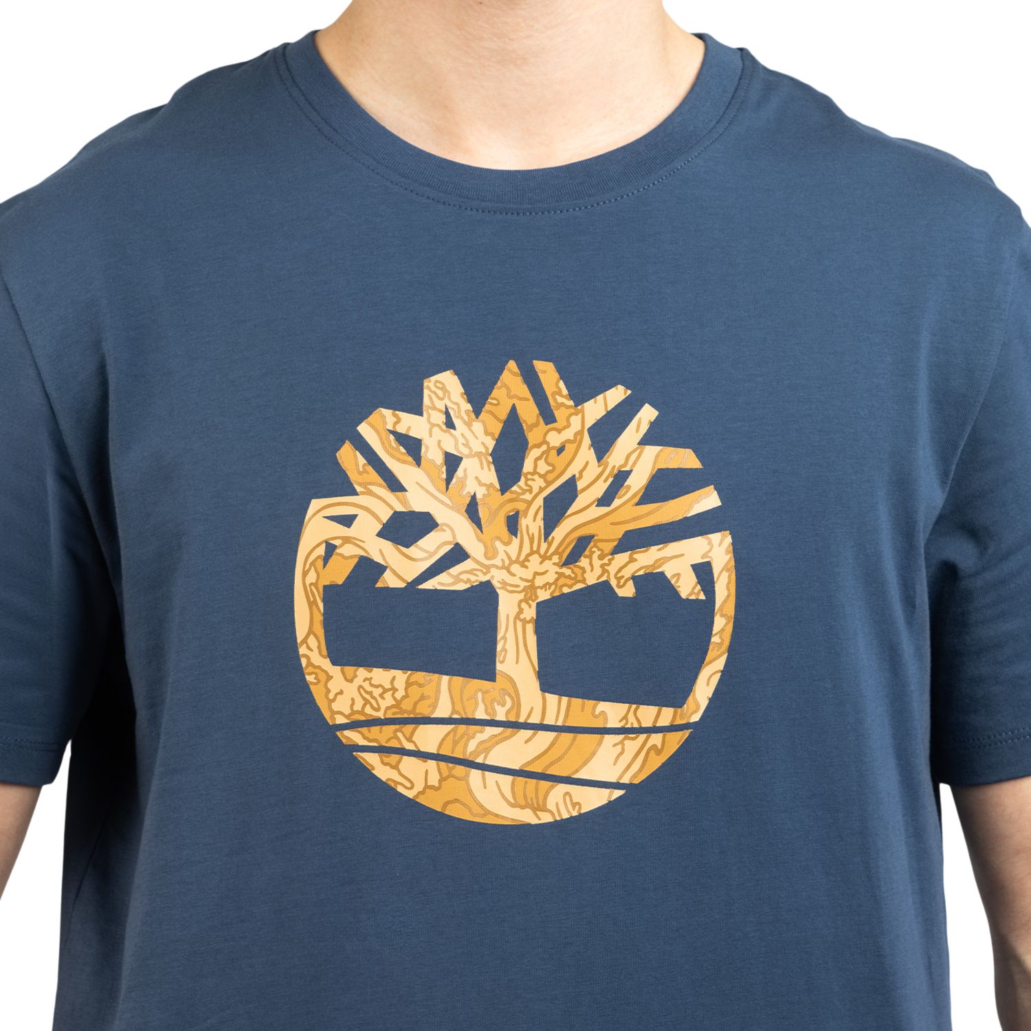 T-shirt graphique pour hommes, arbre camouflage, Timberland