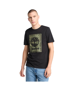 Timberland Men's Camo Stack Graphic T Shirt