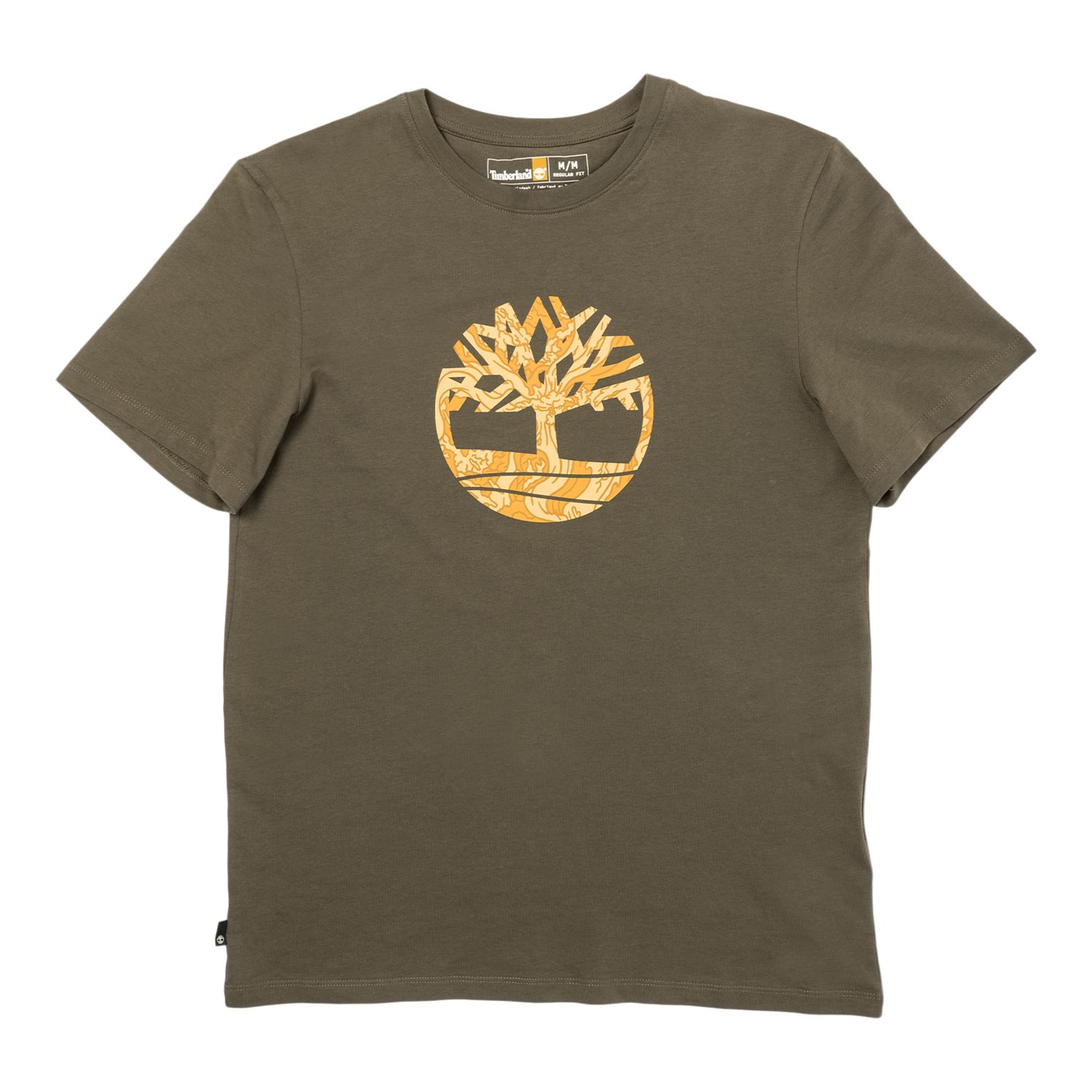 T-shirt graphique pour hommes, arbre camouflage, Timberland