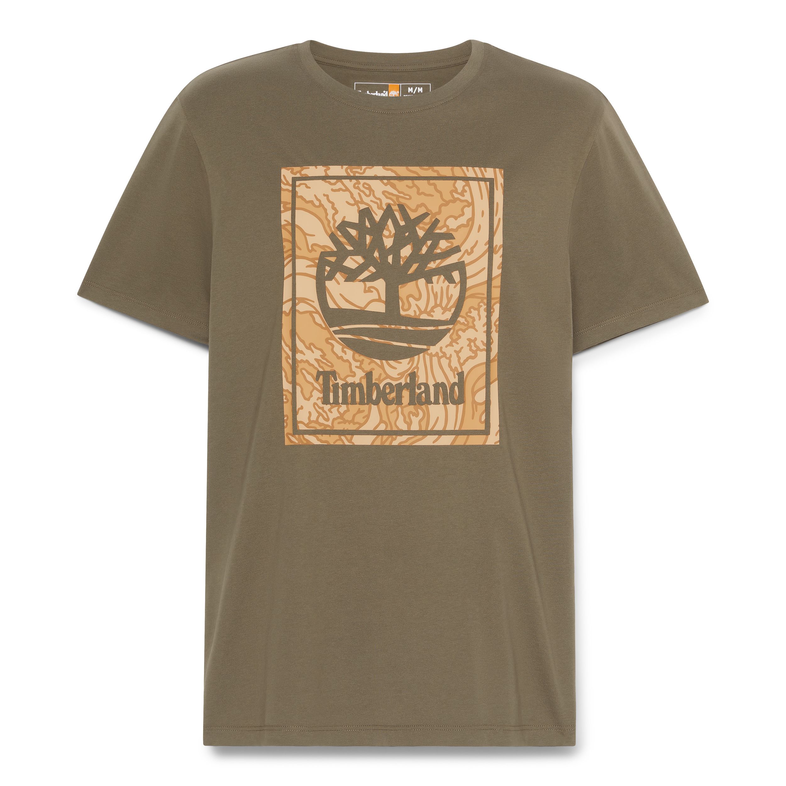 Timberland Men's Camo Stack Graphic T Shirt