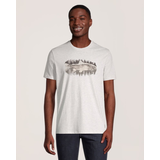 T-shirt à graphique de poisson pour hommes, WindRiver Front_Flat