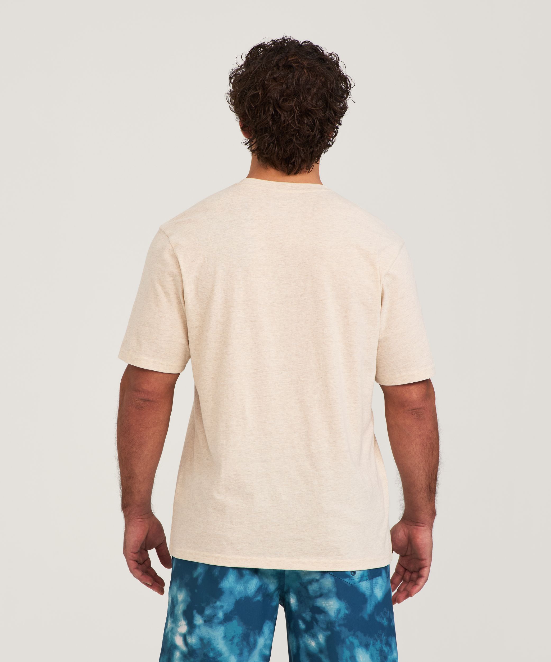 FarWest Men's Chest Pocket Striped T-Shirt