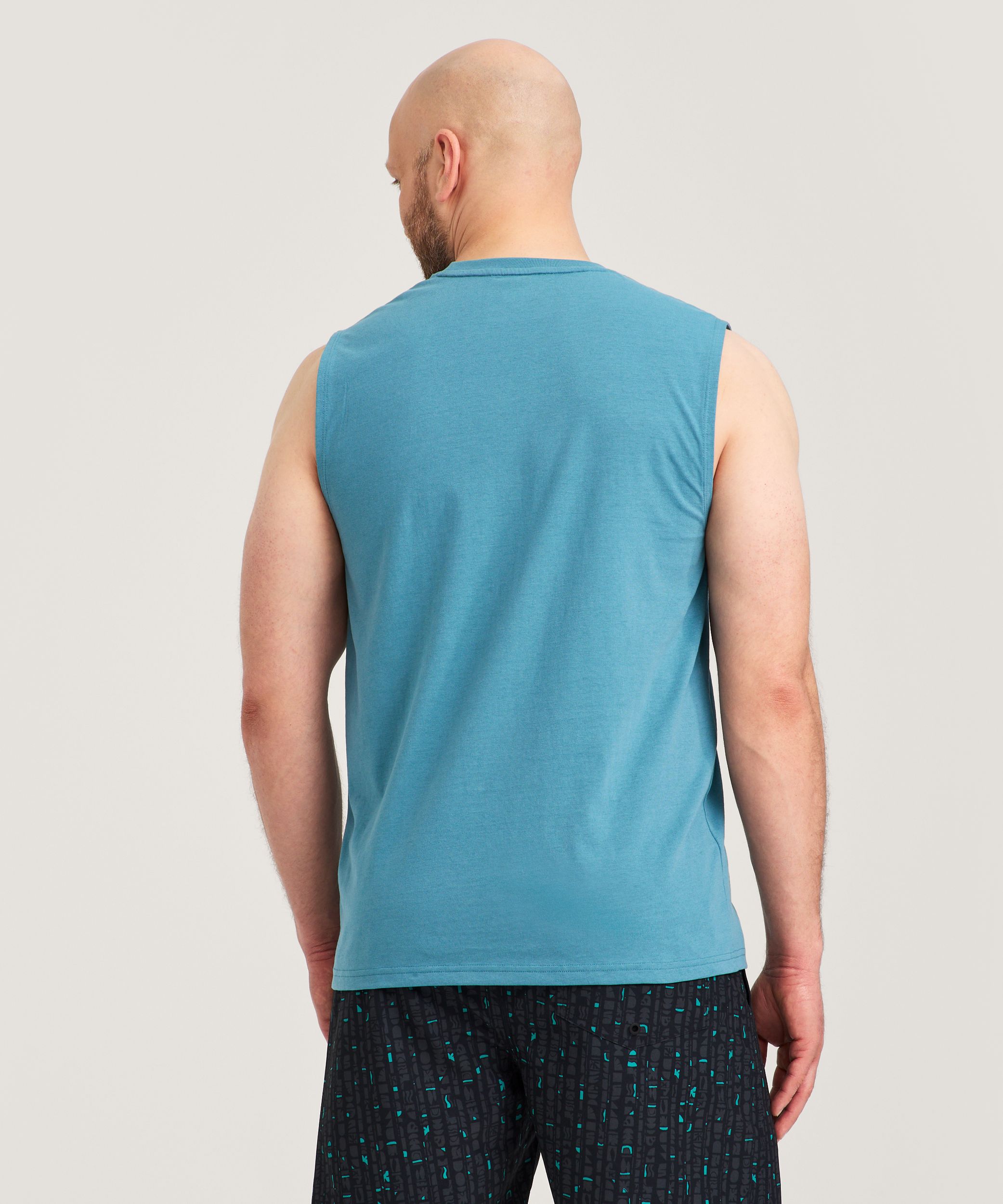 Débardeur de base de couleur unie pour hommes, FarWest