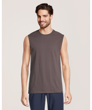 FarWest Men's Basics Solid Muscle Top
