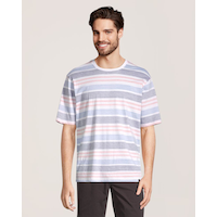 FarWest Men's Reverse Print T Shirt
