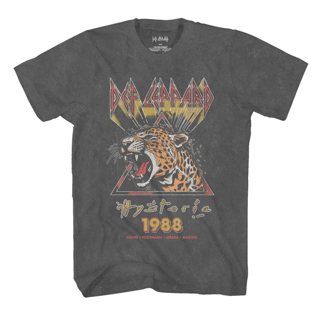 Logo T-Shirt Men's Def Leppard Graphic T Shirt