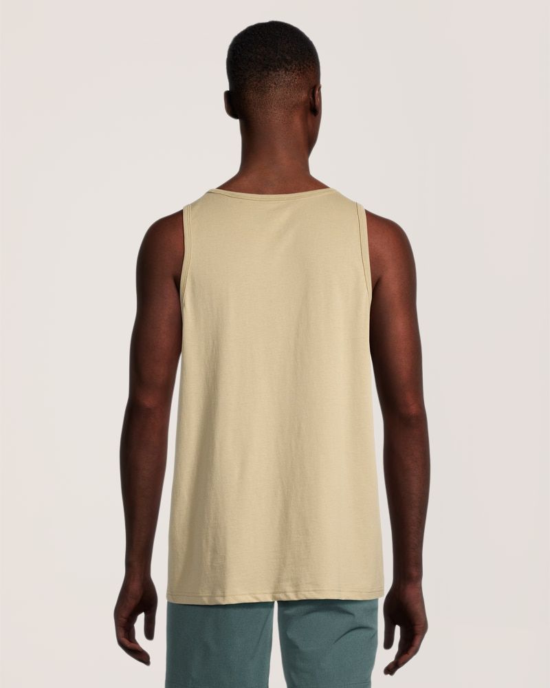 FarWest Men's Basics Striped Tank Top
