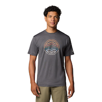 Columbia Men's Kwick Hike Omni-Shade™ Graphic T Shirt Front_Flat
