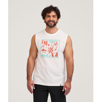 FarWest Men's Graphic Muscle Top