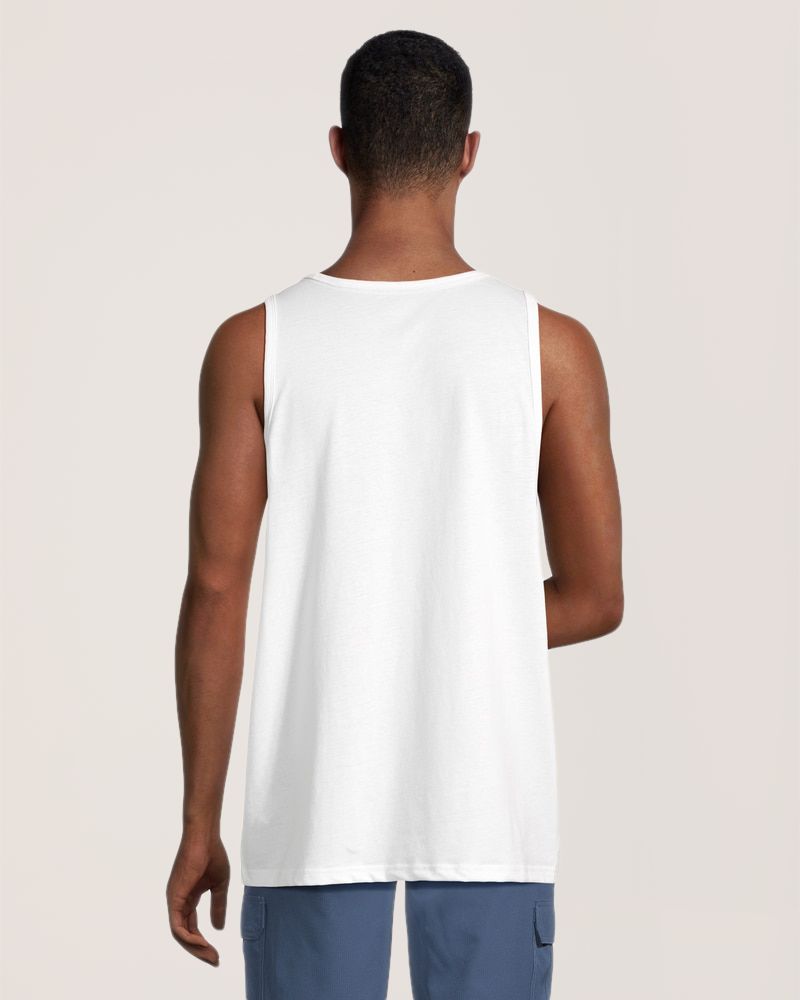 FarWest Men's Basics Solid Tank Top
