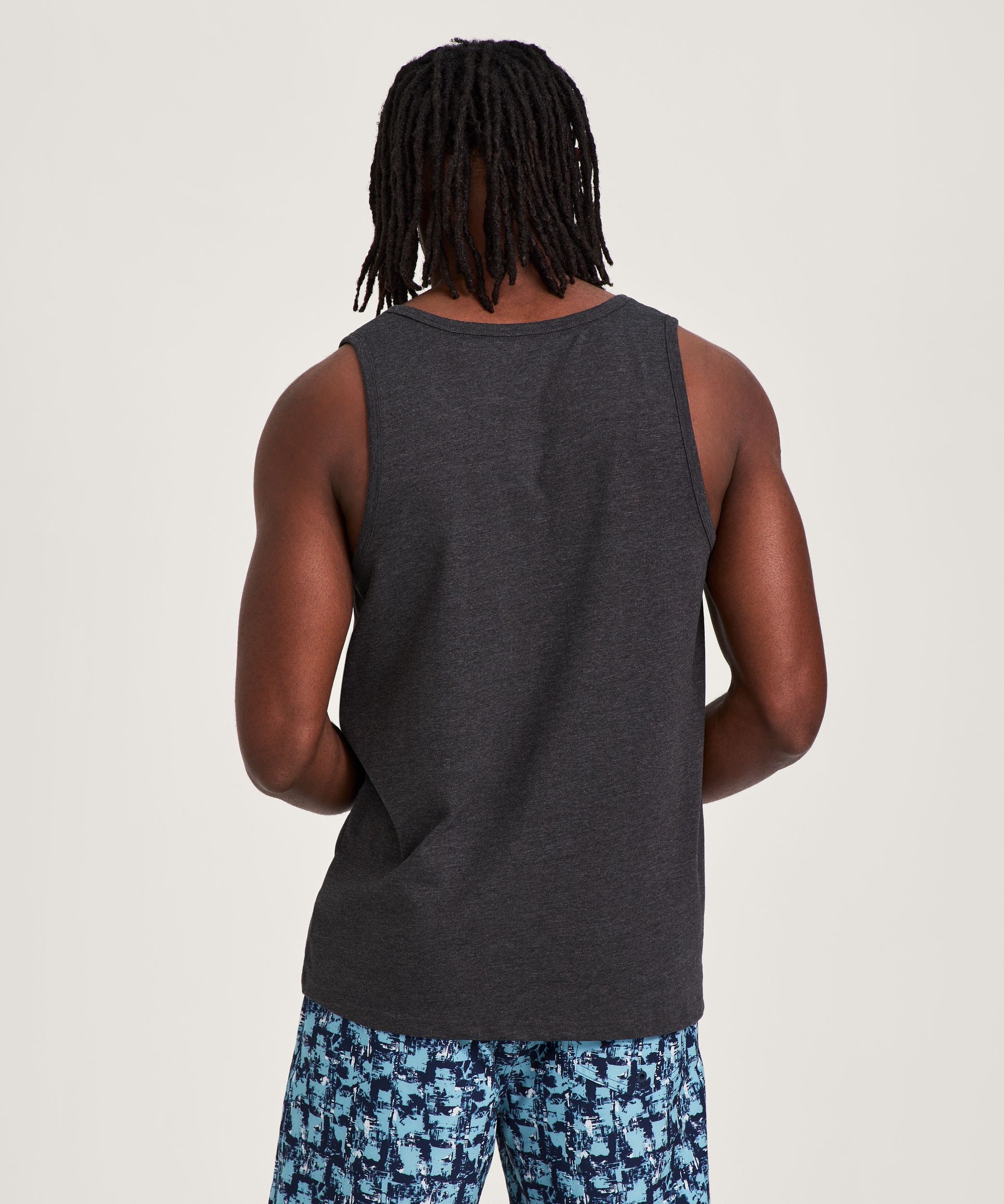 FarWest Men's Basics Solid Tank Top
